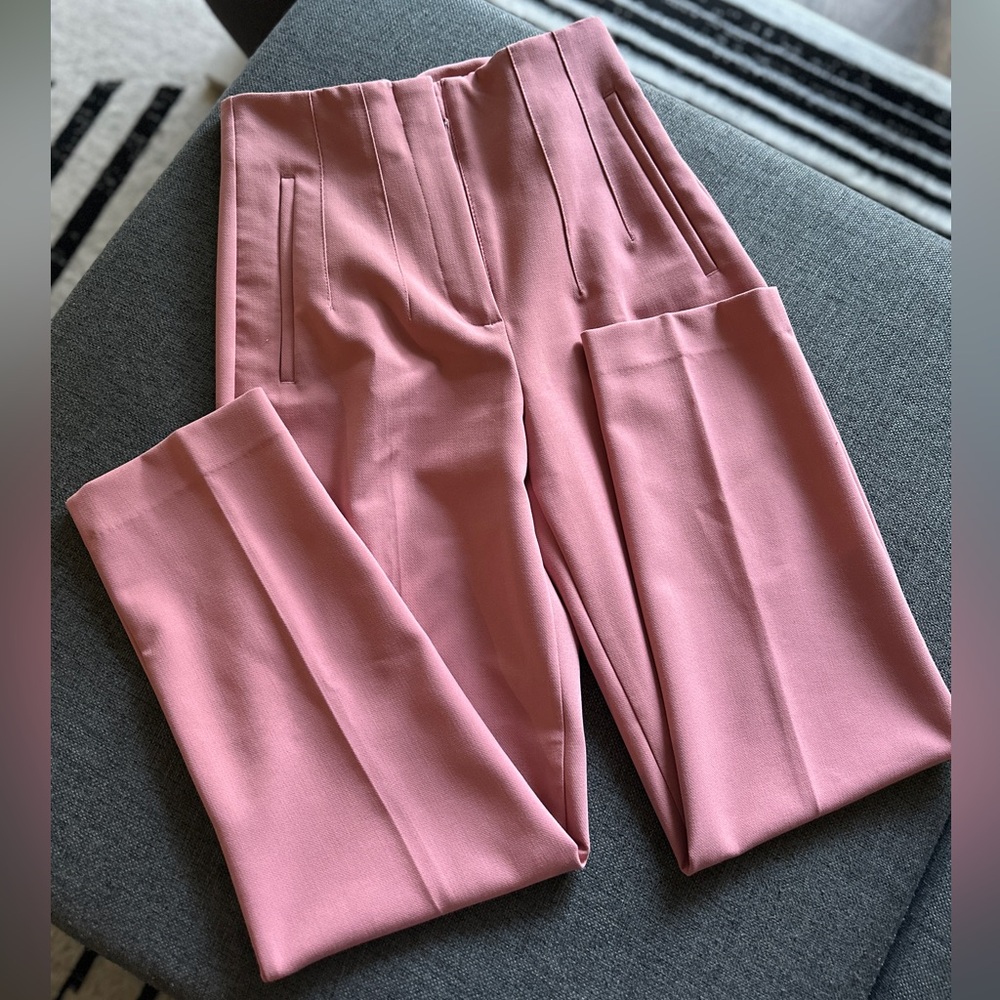 Zara Pink Women's Trousers